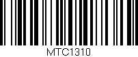 Código de barras (EAN, GTIN, SKU, ISBN): 'MTC1310'