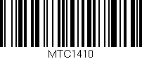 Código de barras (EAN, GTIN, SKU, ISBN): 'MTC1410'
