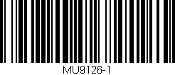 Código de barras (EAN, GTIN, SKU, ISBN): 'MU9126-1'