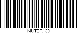 Código de barras (EAN, GTIN, SKU, ISBN): 'MUTBR133'