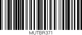 Código de barras (EAN, GTIN, SKU, ISBN): 'MUTBR371'