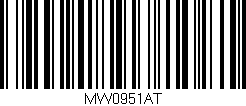 Código de barras (EAN, GTIN, SKU, ISBN): 'MW0951AT'