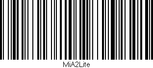 Código de barras (EAN, GTIN, SKU, ISBN): 'MiA2Lite'