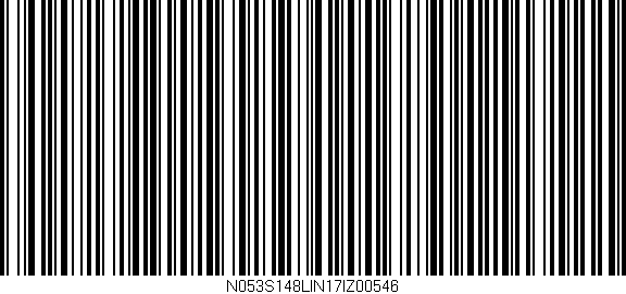 Código de barras (EAN, GTIN, SKU, ISBN): 'N053S148LIN17IZ00546'