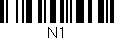 Código de barras (EAN, GTIN, SKU, ISBN): 'Nº1'