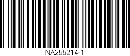 Código de barras (EAN, GTIN, SKU, ISBN): 'NA255214-1'