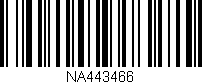 Código de barras (EAN, GTIN, SKU, ISBN): 'NA443466'