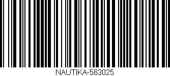 Código de barras (EAN, GTIN, SKU, ISBN): 'NAUTIKA-563025'