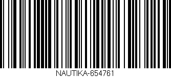 Código de barras (EAN, GTIN, SKU, ISBN): 'NAUTIKA-654761'