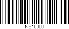 Código de barras (EAN, GTIN, SKU, ISBN): 'NE10000'