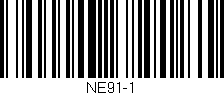 Código de barras (EAN, GTIN, SKU, ISBN): 'NE91-1'