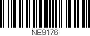 Código de barras (EAN, GTIN, SKU, ISBN): 'NE9176'