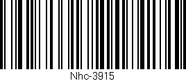 Código de barras (EAN, GTIN, SKU, ISBN): 'NHC-3915'