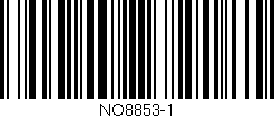 Código de barras (EAN, GTIN, SKU, ISBN): 'NO8853-1'