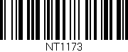 Código de barras (EAN, GTIN, SKU, ISBN): 'NT1173'