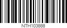 Código de barras (EAN, GTIN, SKU, ISBN): 'NTH103888'