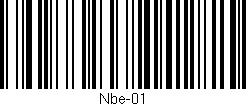Código de barras (EAN, GTIN, SKU, ISBN): 'Nbe-01'