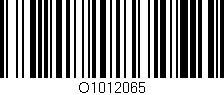 Código de barras (EAN, GTIN, SKU, ISBN): 'O1012065'