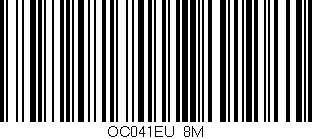 Código de barras (EAN, GTIN, SKU, ISBN): 'OC041EU/8M'