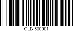 Código de barras (EAN, GTIN, SKU, ISBN): 'OLB-500001'