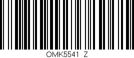 Código de barras (EAN, GTIN, SKU, ISBN): 'OMK5541/Z'
