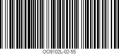 Código de barras (EAN, GTIN, SKU, ISBN): 'OO9102L-02-55'