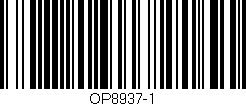 Código de barras (EAN, GTIN, SKU, ISBN): 'OP8937-1'