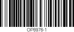 Código de barras (EAN, GTIN, SKU, ISBN): 'OP8976-1'