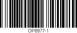 Código de barras (EAN, GTIN, SKU, ISBN): 'OP8977-1'