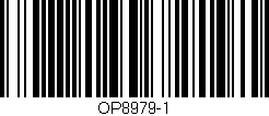 Código de barras (EAN, GTIN, SKU, ISBN): 'OP8979-1'