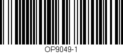Código de barras (EAN, GTIN, SKU, ISBN): 'OP9049-1'