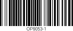 Código de barras (EAN, GTIN, SKU, ISBN): 'OP9053-1'