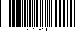 Código de barras (EAN, GTIN, SKU, ISBN): 'OP9054-1'