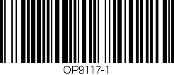Código de barras (EAN, GTIN, SKU, ISBN): 'OP9117-1'