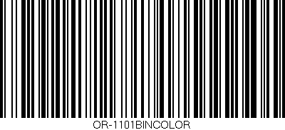 Código de barras (EAN, GTIN, SKU, ISBN): 'OR-1101BINCOLOR'