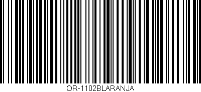 Código de barras (EAN, GTIN, SKU, ISBN): 'OR-1102BLARANJA'