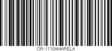 Código de barras (EAN, GTIN, SKU, ISBN): 'OR-1110AMARELA'