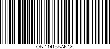 Código de barras (EAN, GTIN, SKU, ISBN): 'OR-1141BRANCA'