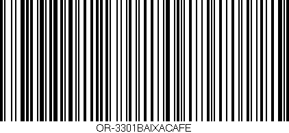 Código de barras (EAN, GTIN, SKU, ISBN): 'OR-3301BAIXACAFE'