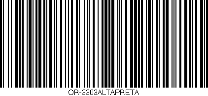 Código de barras (EAN, GTIN, SKU, ISBN): 'OR-3303ALTAPRETA'