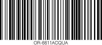 Código de barras (EAN, GTIN, SKU, ISBN): 'OR-6611ACQUA'