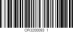 Código de barras (EAN, GTIN, SKU, ISBN): 'OR3200093_1'