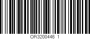 Código de barras (EAN, GTIN, SKU, ISBN): 'OR3200446_1'