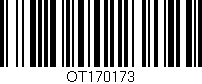 Código de barras (EAN, GTIN, SKU, ISBN): 'OT170173'
