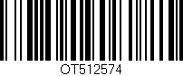 Código de barras (EAN, GTIN, SKU, ISBN): 'OT512574'