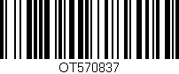 Código de barras (EAN, GTIN, SKU, ISBN): 'OT570837'