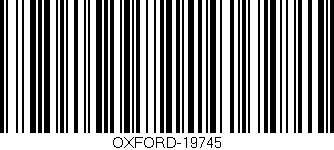 Código de barras (EAN, GTIN, SKU, ISBN): 'OXFORD-19745'