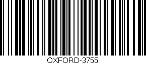 Código de barras (EAN, GTIN, SKU, ISBN): 'OXFORD-3755'