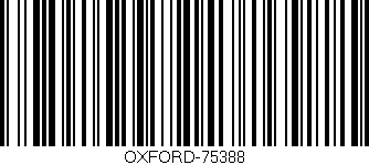 Código de barras (EAN, GTIN, SKU, ISBN): 'OXFORD-75388'