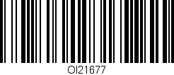 Código de barras (EAN, GTIN, SKU, ISBN): 'Ol21677'